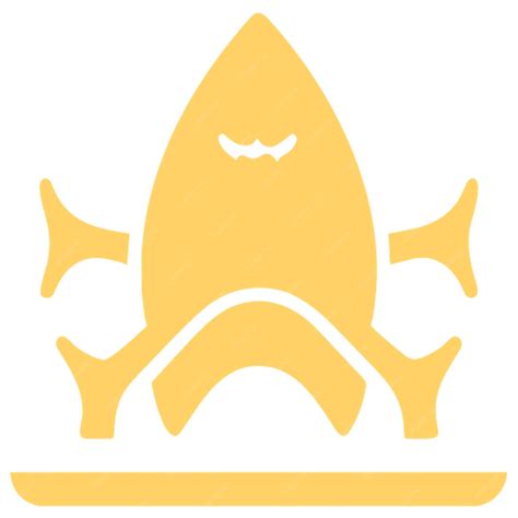 Premium Vector | Sharks bones pictogram