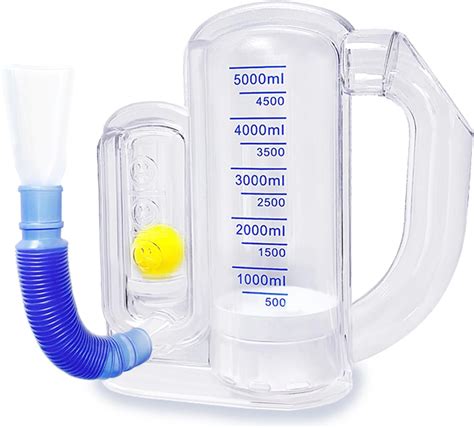 Amazon.com: Incentive Spirometer Adult, Breathing Exercise Device for Lungs, Deep Breathing ...