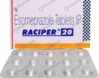 Raciper 20 MG Tablet (10): Uses, Side Effects, Price & Dosage | PharmEasy
