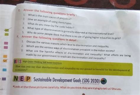 E. Answer the following questions briefly: What is the main cause of pre..