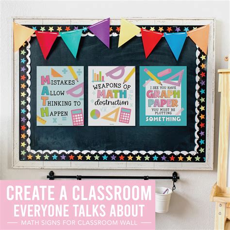 Math Bulletin Board Ideas 7 Creative Math Classroom Setup Ideas To