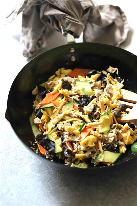 Moo Shu Pork (Keto, Low-Carb) - Yang's Nourishing Kitchen