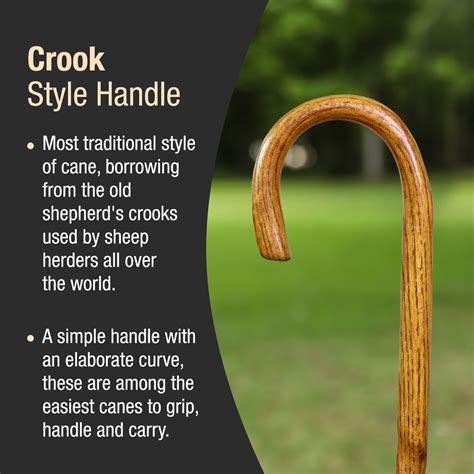 Brazos Twisted Oak Crook Neck Walking Cane