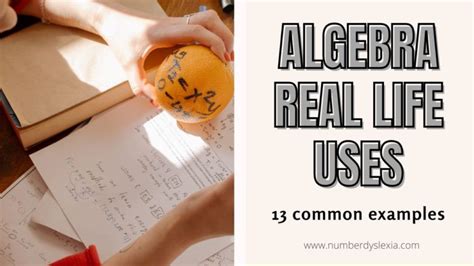 Image result for Problems Examples in Real Life Using Algebra