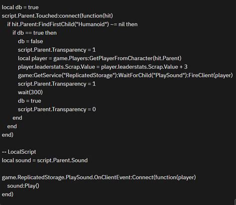 Image result for Roblox Sound Script Pastebin