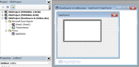 Image result for VBA RowSource Property