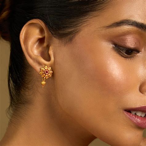 Silver Temple Earring 172702