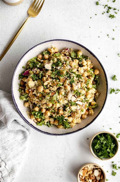 Quinoa Chickpea Salad - Eat With Clarity
