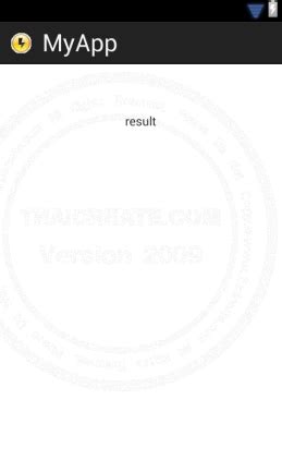 Android Timer 的图像结果