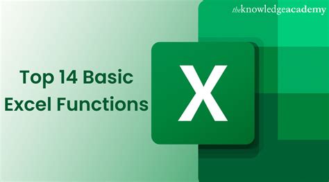 Common Excel Functions 的图像结果