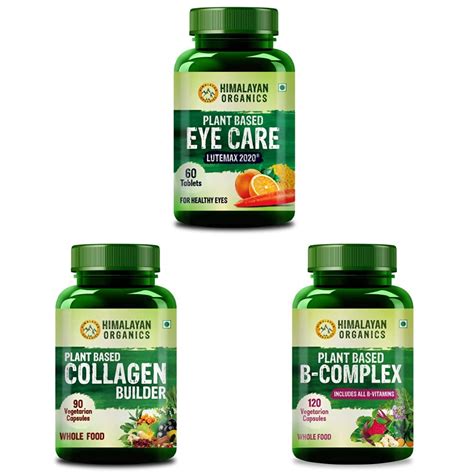 Himalayan Organics Plant Based Eye Care Supplement to Improve Vision ...