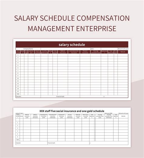 Image result for Excel Spreadsheet Compensation Templates