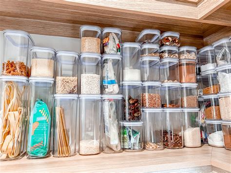 pantry clear containers - Organised Chic