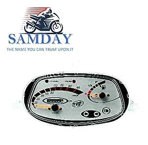 SAMDAY Speedometer Compatible for TVS SCOOTY PEP (2003-2005)- 5717 ...