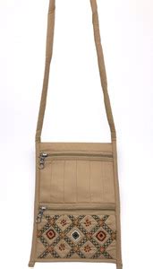 SriShopify Handicrafts Beige Sling Bag sling mobile bag for women ...