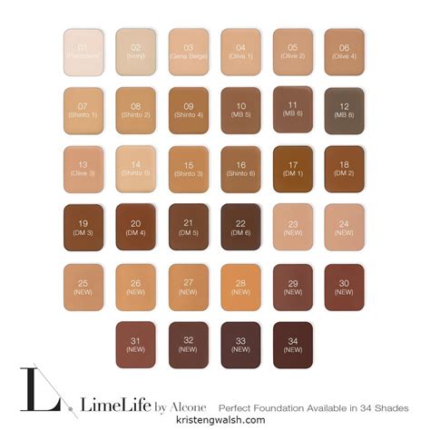 LimeLife Foundation : LimeLife by Alcone-Professional Makeup