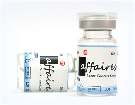 Affaires Clear UV Contact Lenses Yearly Disposable – SoftTouchLenses