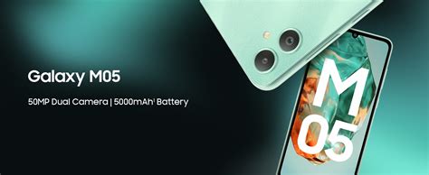 Samsung Galaxy M05 (Mint Green, 4GB RAM, 64 GB Storage) | 50MP Dual ...