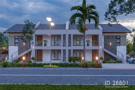 2 Bedroom 4-plex building - ID 28801 | Small apartment building ...