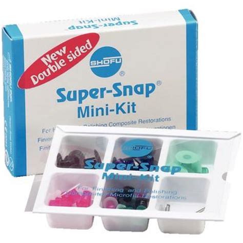 SHOFU Super Snap Mini Kit CA | Finishing & Polishing Kits – amplemeds