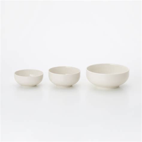 PORCELAIN BEIGE BOWL L 16.5CM