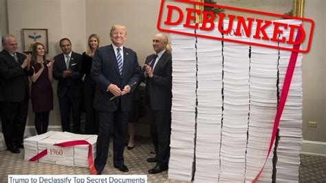 No, this photo doesn’t prove Trump is going to declassify secret documents