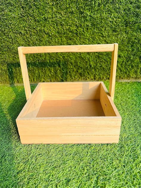 Elegant Pinewood Basket Set - Perfect for Hampers, Gifting, and Festiv ...