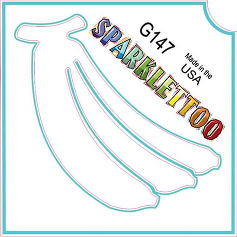 Ruby Red Paint G147 1.5 x 2.3 x 2.3 in. 3-Ply Banana Design Glitter ...