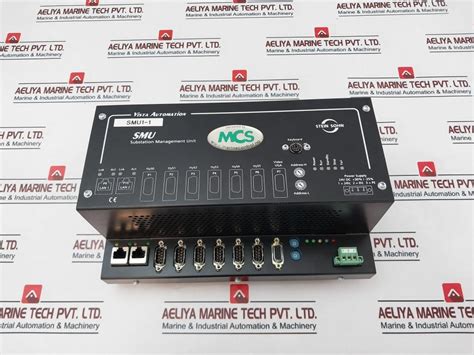 Stein Sohn Smu1-1 Substation Management Unit – Aeliya Marine Tech