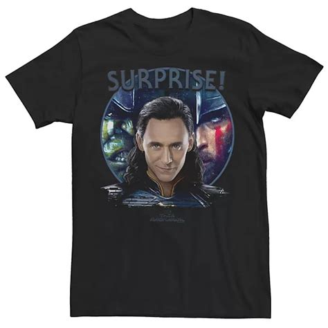 Men's Marvel Thor Ragnarok Loki Surprise Shadows Tee