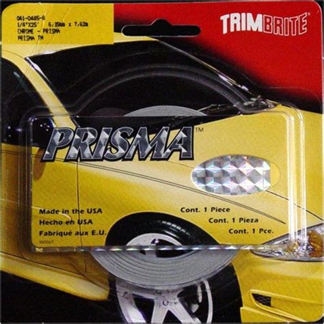 Trimbrite T0914 1/4X25Chrome Prisma Strip : Amazon.in: Car & Motorbike