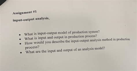 Image result for Input Output Analysis