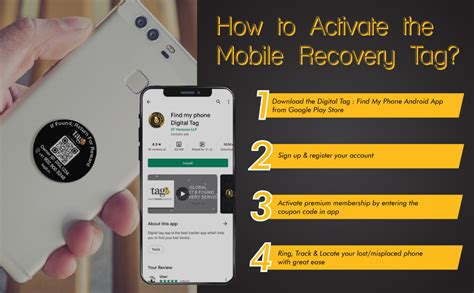 tag8 Mobile Recovery Tag for Android with App Based Tracking | Digital ...