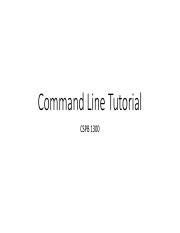 Command Line Tutorial 的图像结果