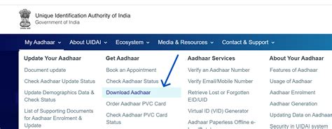 UIDAI Aadhaar Download 的图像结果