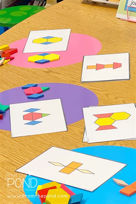 Image result for Pattern Block Activity Cards