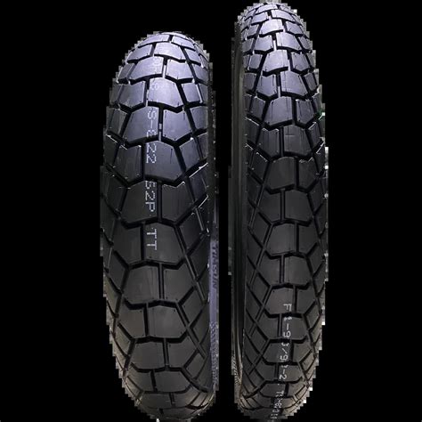 Combo Llantas Timsun 120-80-18 Tt + 90-90-21 Tl Doble Proposito Ts822 ...