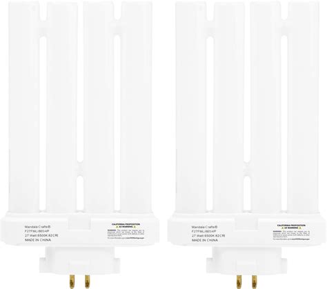 Mandala Crafts FML27 27-Watt 6500K Compact Fluorescent Light Bulbs with ...