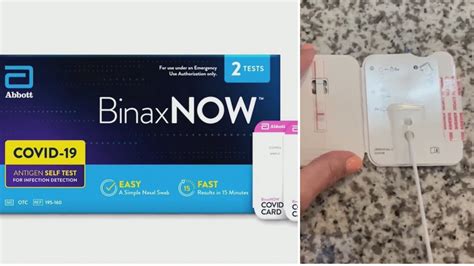 Conoce cómo funciona la prueba casera de coronavirus de BinaxNow que se ...