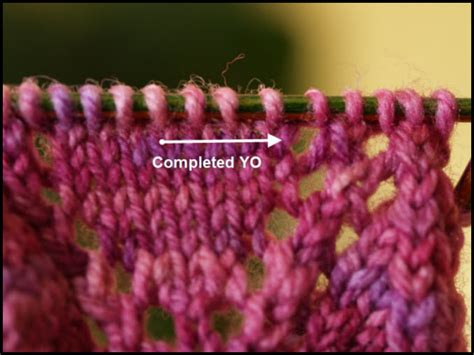 Image result for Yo Knitting Tutorial