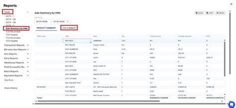 How to Download the HSN summary report in (Excel/PDF) Form? - Reports ...