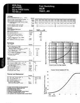 T507064044AQ Datasheet and Replacements | alltransistors.com