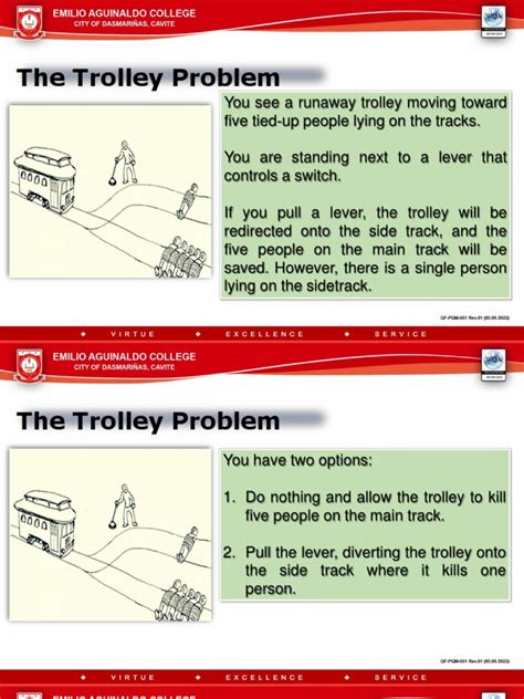 Image result for Trolley Problem Test
