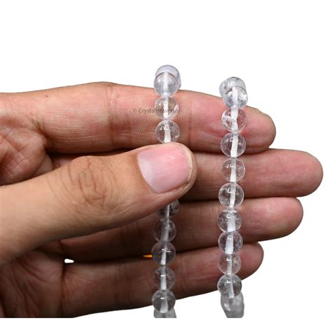 Sphatik Mala with AB Grade 108 Beads (7mm)