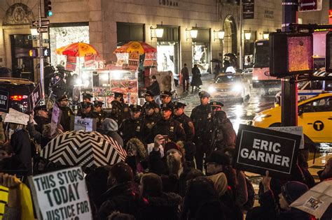 Protests Continue in New York City on Friday - The New York Times