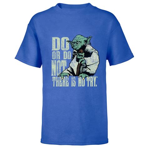 Star Wars Yoda Do or Do Not There is No Try Vintage Style - Short ...