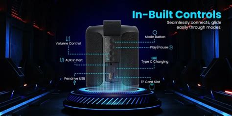 Portronics Sound Drum P 20W Bluetooth 5.3 Speaker