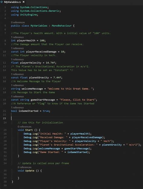 Unity Use Variables across Scripts 的图像结果