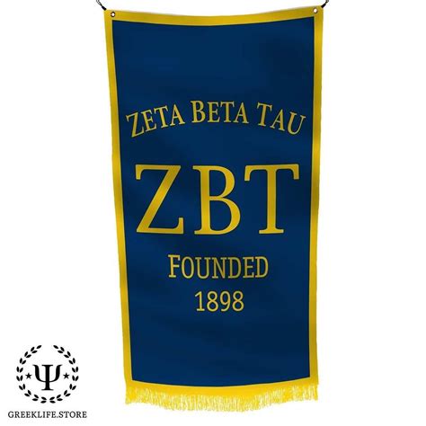 Zeta Beta Tau Flags and Bannersfs062f / 3x5 Feet