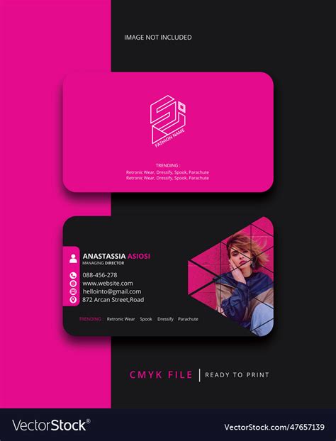 Business Card Design for Fashion 的图像结果